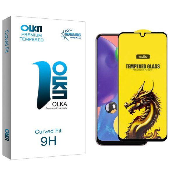 محافظ صفحه نمایش کولینگ مدل Olka Y-Horo مناسب برای گوشی موبایل سامسونگ Galaxy A70s