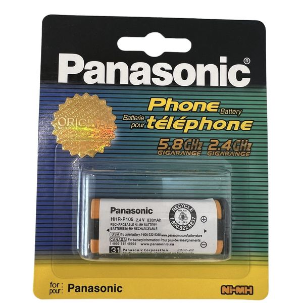 باتری تلفن بی سیم پاناسونیک مدل p105