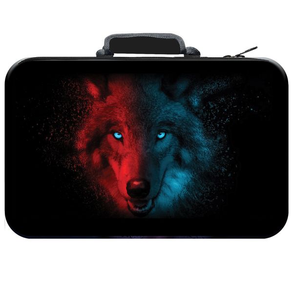 کیف حمل کنسول پلی استیشن 5 اسلیم مدل Wolf