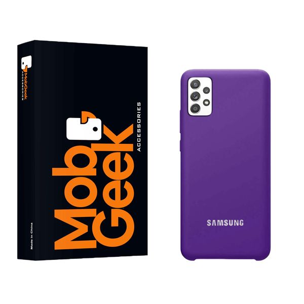  کاور موبگیک مدل سیلیکونی مناسب برای گوشی موبایل سامسونگ Galaxy A52