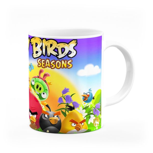 ماگ هومرو طرح انیمیشن پرندگان خشمگین The Angry Birds مدل MG3216