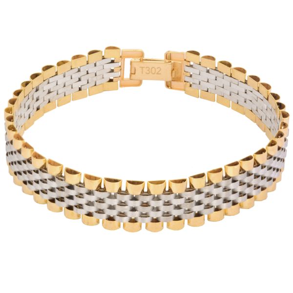 دستبند طلا 18 عیار زنانه طلای مستجابی مدل پارادایس کد ZS180