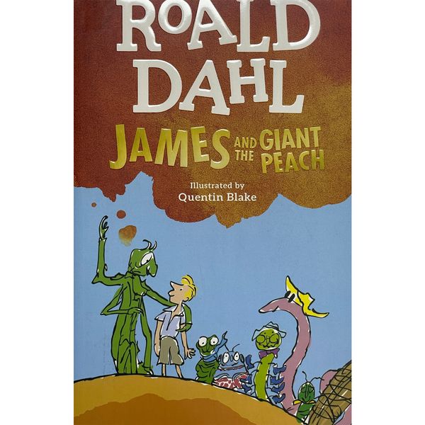 کتاب  5 jemes and the giant peach اثر Roald Dahl انتشارات معیار علم