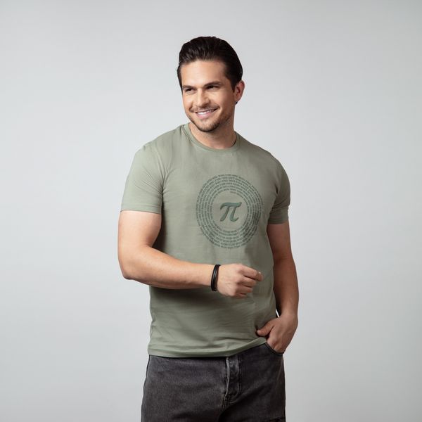 تی شرت آستین کوتاه مردانه باینت مدل 764-3 رنگ سبز روشن