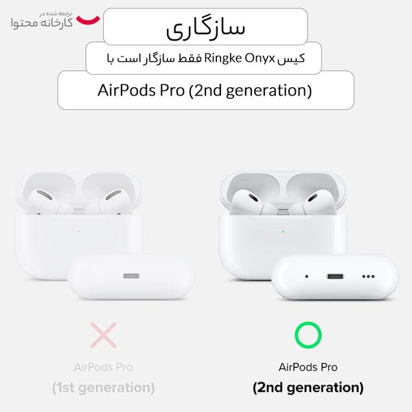 هدفون بلوتوثی اپل مدل AirPods Pro 2nd Generation