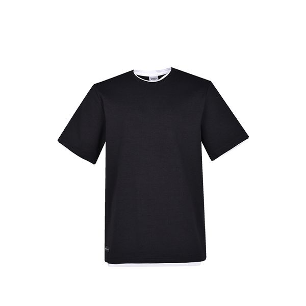 تی شرت آستین کوتاه مردانه بادی اسپینر مدل 5363 کد 1 رنگ مشکی