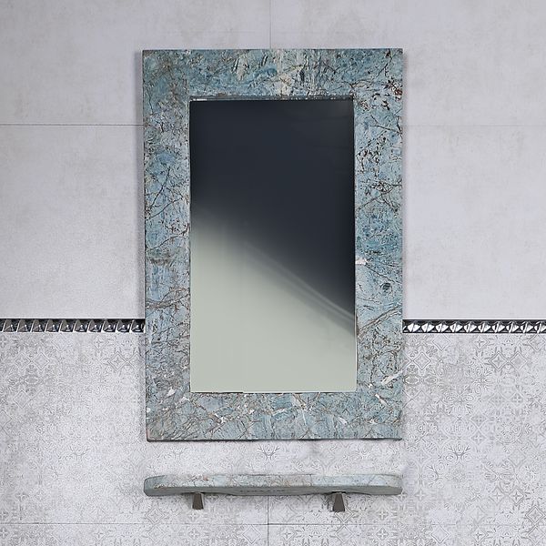 روشویی مدل آرمیتا به همراه آینه و طبقه دیواری