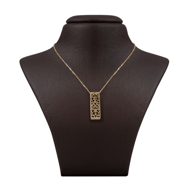 گردنبند طلا 18 عیار زنانه جواهری سون مدل 3186