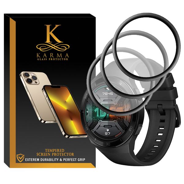 محافظ صفحه نمایش کارما مدل KA-PM مناسب برای ساعت هوشمند هوآوی GT2e بسته سه عددی