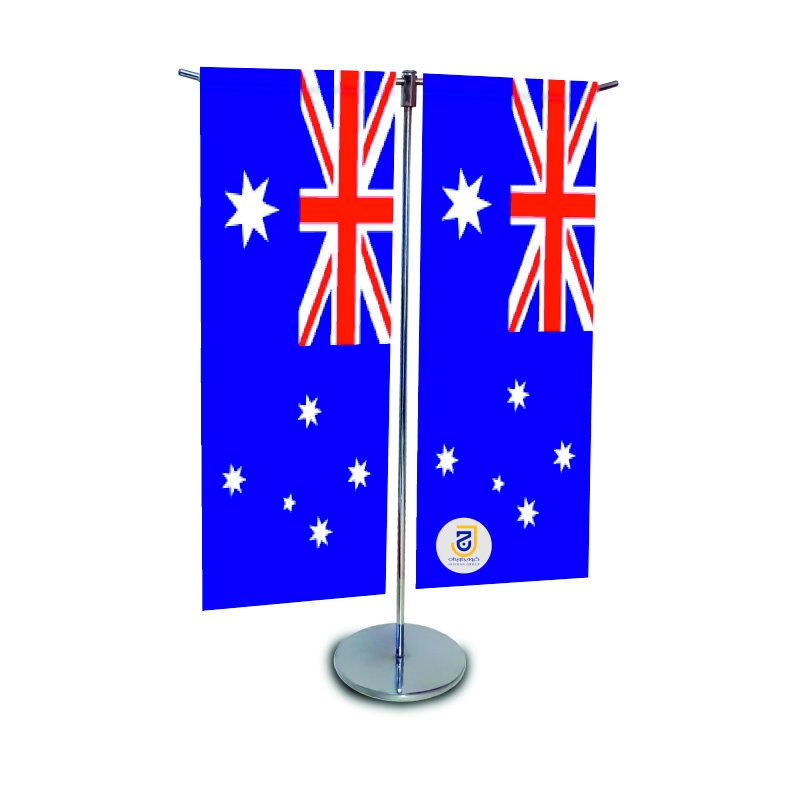 پرچم رومیزی جاویدان تندیس پرگاس مدل استرالیا کد 3