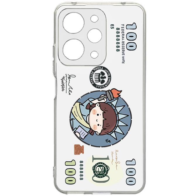 کاور طرح Funny Dollar مناسب برای گوشی موبایل شیائومی Redmi12