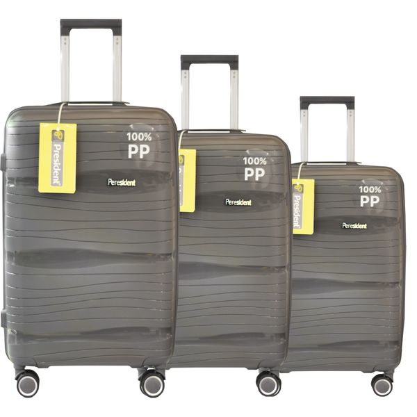 مجموعه سه عددی چمدان پرزیدنت کد 03