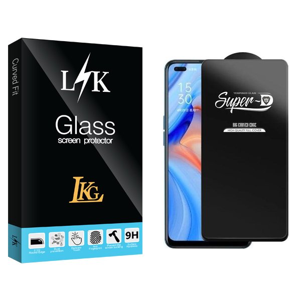محافظ صفحه نمایش ال کا جی مدل LKK SuperD مناسب برای گوشی موبایل اوپو Reno 4