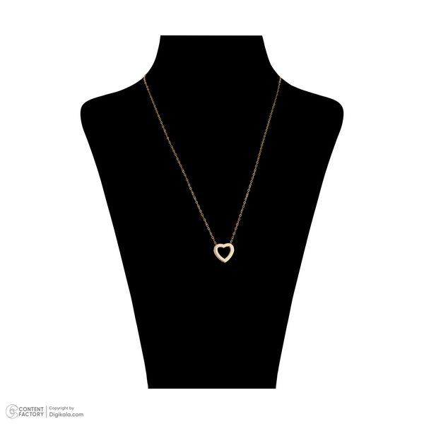 گردنبند طلا 18 عیار زنانه مایا ماهک مدل MM1868 طرح قلب