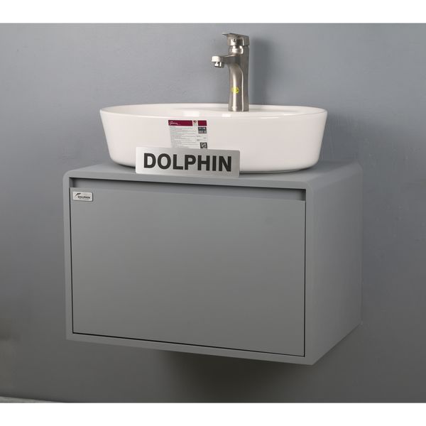 ست کابینت و روشویی دلفین مدل R14-GR به همراه آینه و باکس