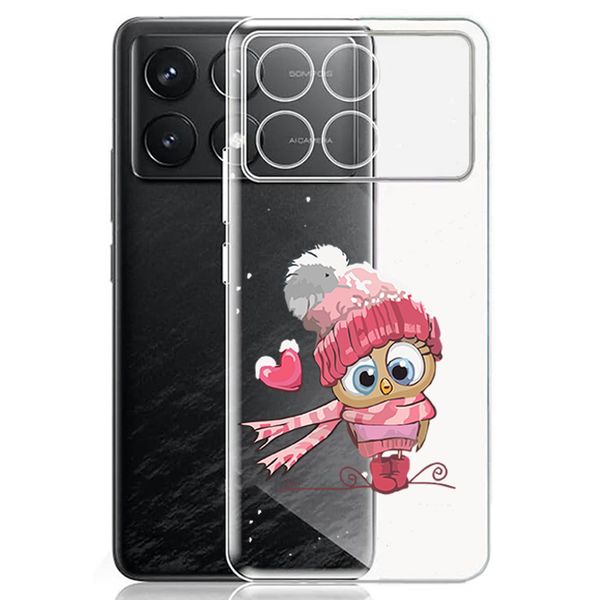 کاور طرح Owl مناسب برای گوشی موبایل شیائومی  Poco X6 Pro 