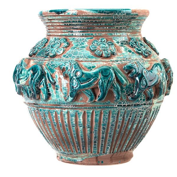 گلدان سفالی کارگاه ایران باستان