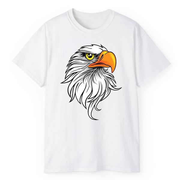 تی شرت آستین کوتاه مردانه مدل عقاب کد 736