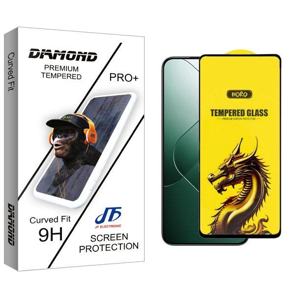 محافظ صفحه نمایش جی اف مدل Diamond Y-Horo مناسب برای گوشی موبایل شیائومی 14