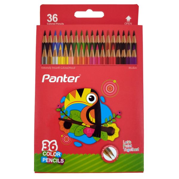 مداد رنگی 36 رنگ پنتر مدل PCP 103-36