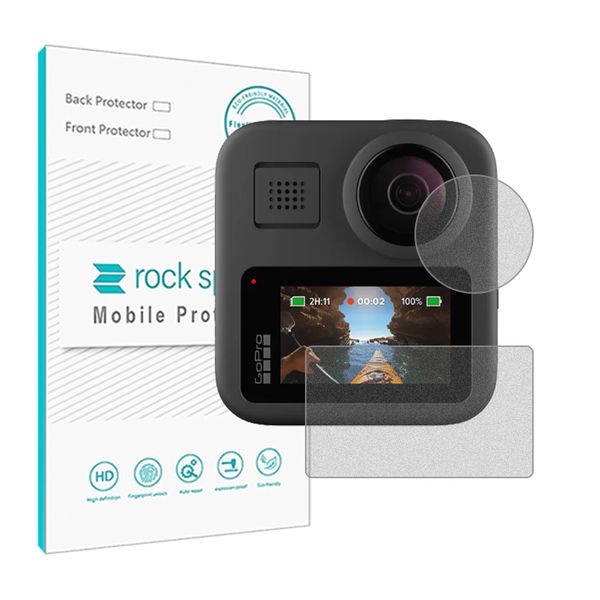 محافظ صفحه نمایش دوربین مات راک اسپیس مدل HyMTT مناسب برای دوربین عکاسی گو پرو hero max