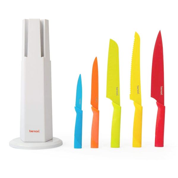 سرویس چاقو آشپزخانه 6 پارچه بنتاتی مدل RGB101