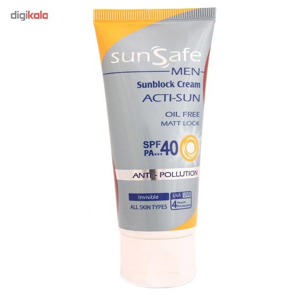 کرم ضد آفتاب آقایان سان سیف SPF40