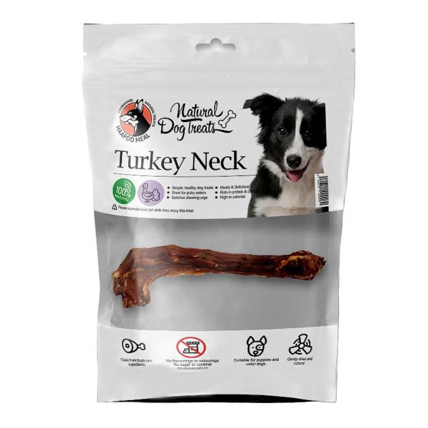 غذای تشویقی سگ هاپومیل مدل Turkey Neck وزن 200 گرم