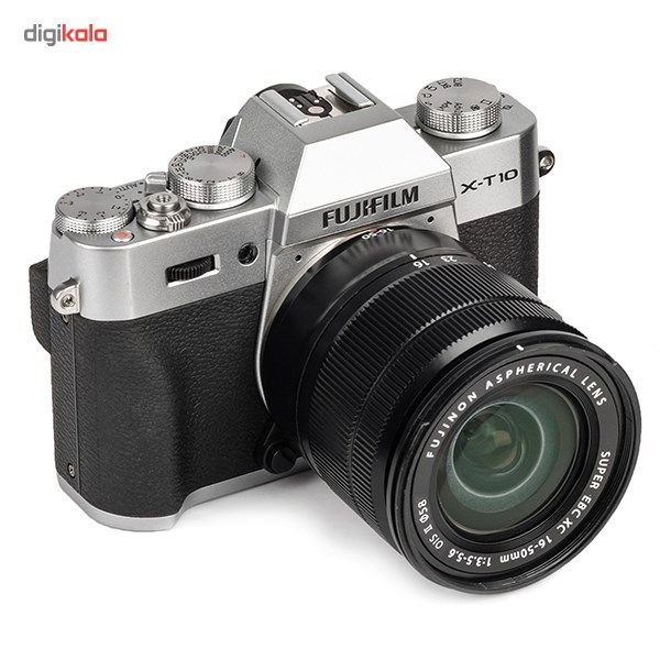 دوربین دیجیتال بدون آینه فوجی فیلم مدل X-T10 به همراه لنز 55-18 میلی‌متر