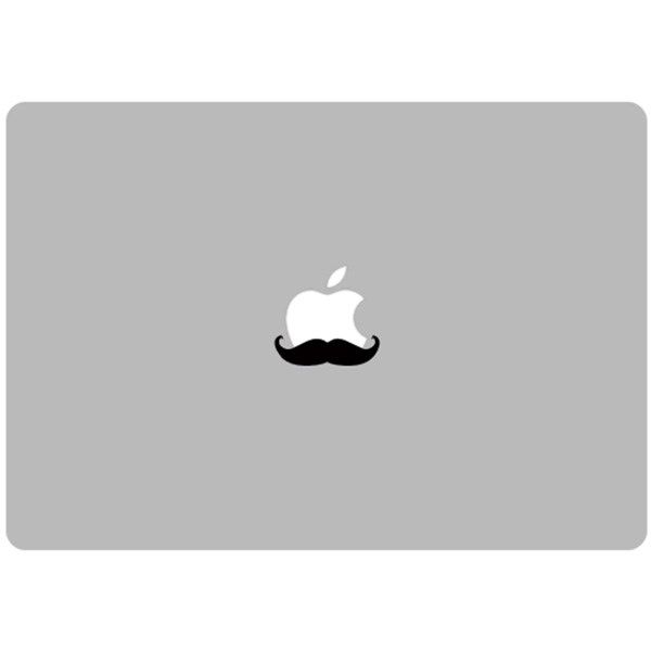 برچسب تزئینی ونسونی مدل Mustache مناسب برای مک بوک