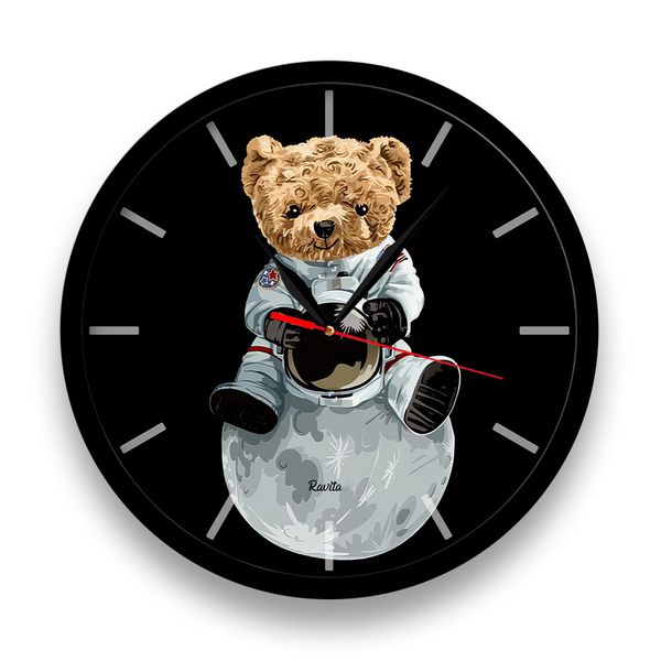 ساعت دیواری کودک راویتا مدل تدی کد 3430