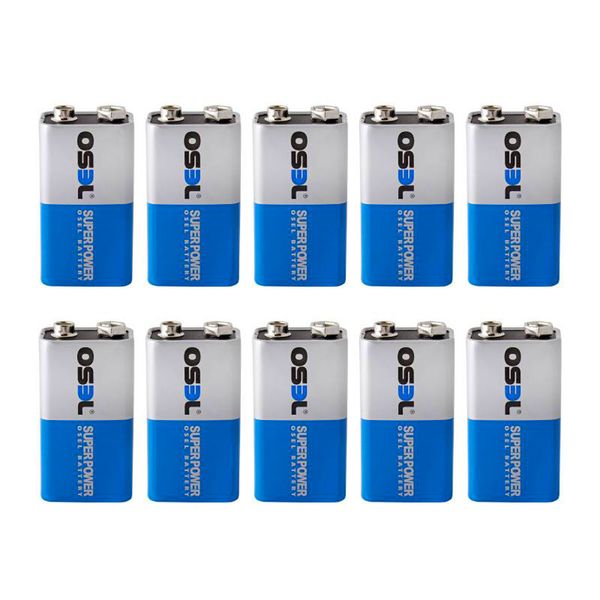 باتری کتابی اوسل مدل Super Power بسته 10 عددی