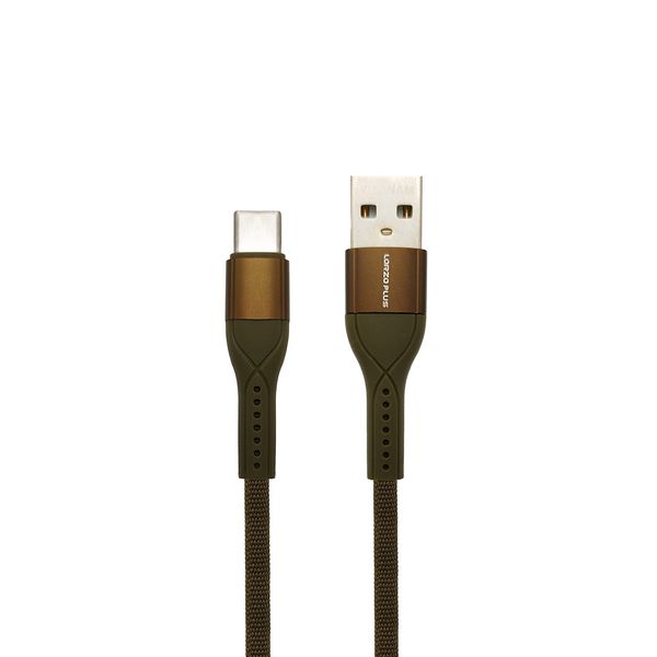 کابل تبدیل USB به USB-C لورزو پلاس مدل C20 طول 1 متر