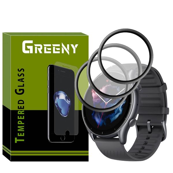محافظ صفحه نمایش گرینی مدل GR-PM مناسب برای ساعت هوشمند امیزفیت GTR3 Pro بسته سه عددی
