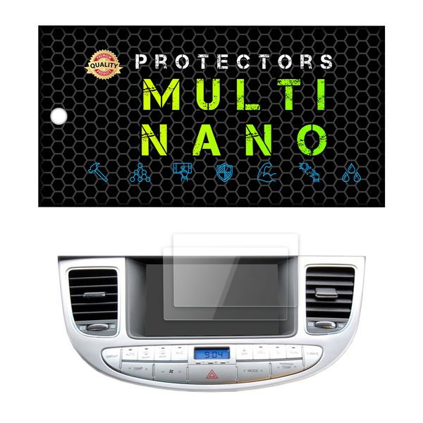محافظ صفحه نمایش خودرو مولتی نانو مدل X-S2N مناسب برای هیوندا Genesis 2011 - 2013 بسته دو عددی