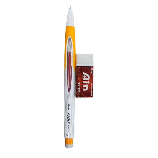 مداد نوکی 0.5 میلی متری پنتل مدل AS305-N کد 109618 به همراه پاک کن
