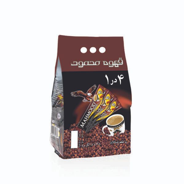 پودر قهوه فوری محمود با طعم شکلات بسته 48 عددی