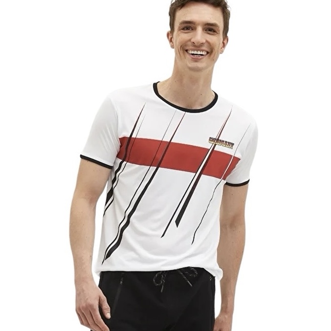 تی شرت ورزشی مردانه ال سی وایکیکی مدل انتی باکتریال Sport