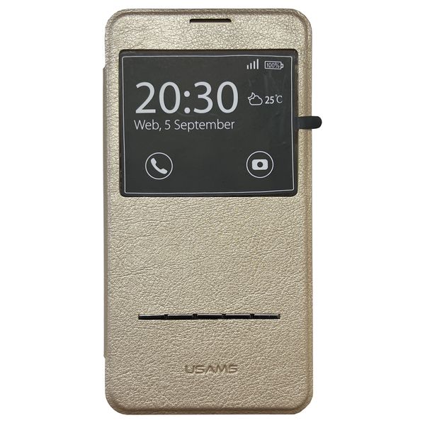 کیف کلاسوری یوسمز مدل Smile Attact مناسب برای گوشی موبایل سامسونگ Galaxy Note 5
