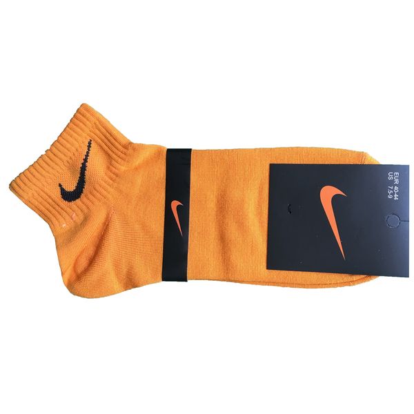 جوراب ورزشی ساق کوتاه مردانه کد NK-NAR0922 رنگ نارنجی