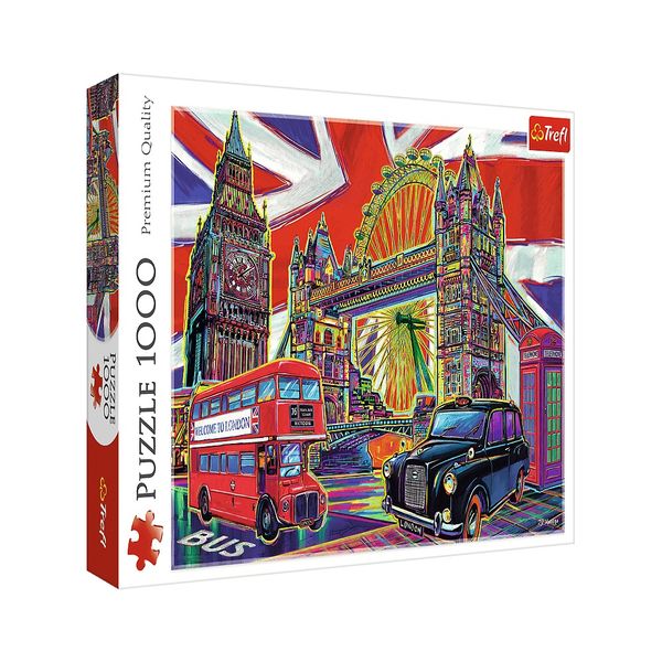 پازل 1000 تکه ترفل مدل رنگ‌های لندن
