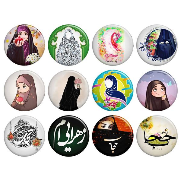 پیکسل گالری باجو طرح حجاب کد 30 مجموعه 12 عددی