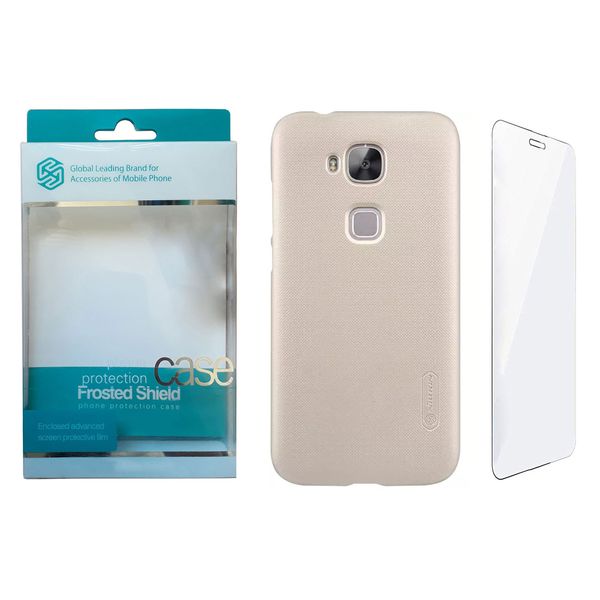 کاور نیلکین مدل Frosted Shield کد S9512 مناسب برای گوشی موبایل هوآوی G8 / G7 Plus به همراه محافظ صفحه نمایش