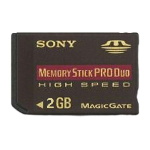  کارت حافظه Stick PRO DUO سونی مدل HX کلاس 2 استاندارد HG سرعت 60MBps ظرفیت 2 گیگابایت