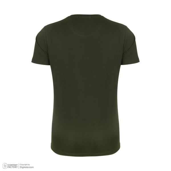 تی شرت آستین کوتاه مردانه باینت مدل 751-3 رنگ سبز
