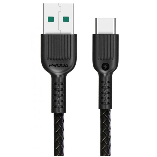 کابل تبدیل USB به USB-C پرودا مدل PD-B19 به طول 1 متر
