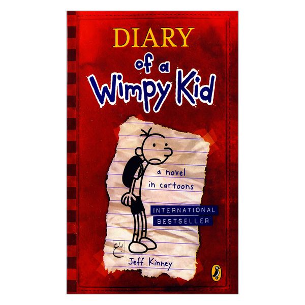 کتاب diary of a wimpy kid a novel in cartoons اثر جمعی از نویسندگان انتشارات ابداع 