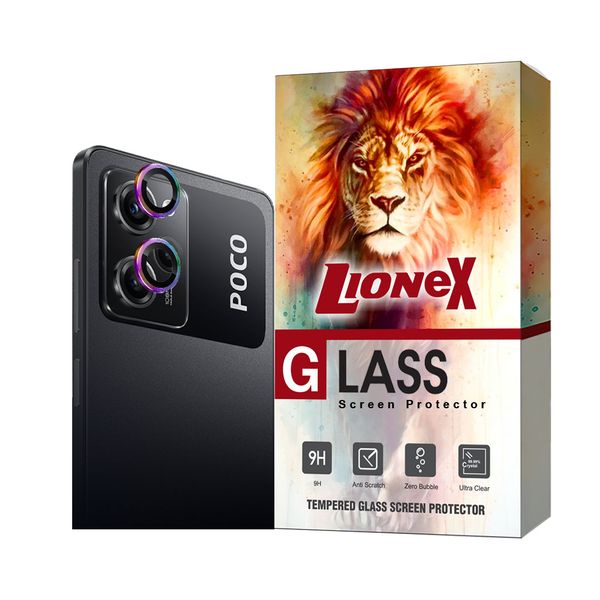 محافظ لنز دوربین لایونکس مدل RINGISLLI مناسب برای گوشی موبایل شیائومی Poco X5 Pro