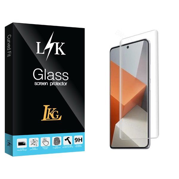 محافظ صفحه نمایش ال کا جی مدل LKK UV مناسب برای گوشی موبایل شیائومی Redmi note 13 Pro Plus 5G