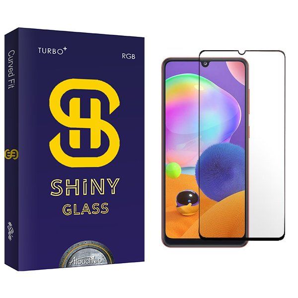 محافظ صفحه نمایش شیشه ای آتوچبو مدل Shiny Full مناسب برای گوشی موبایل سامسونگ Galaxy A31